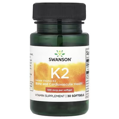 Swanson K2 100mcg 30caps
