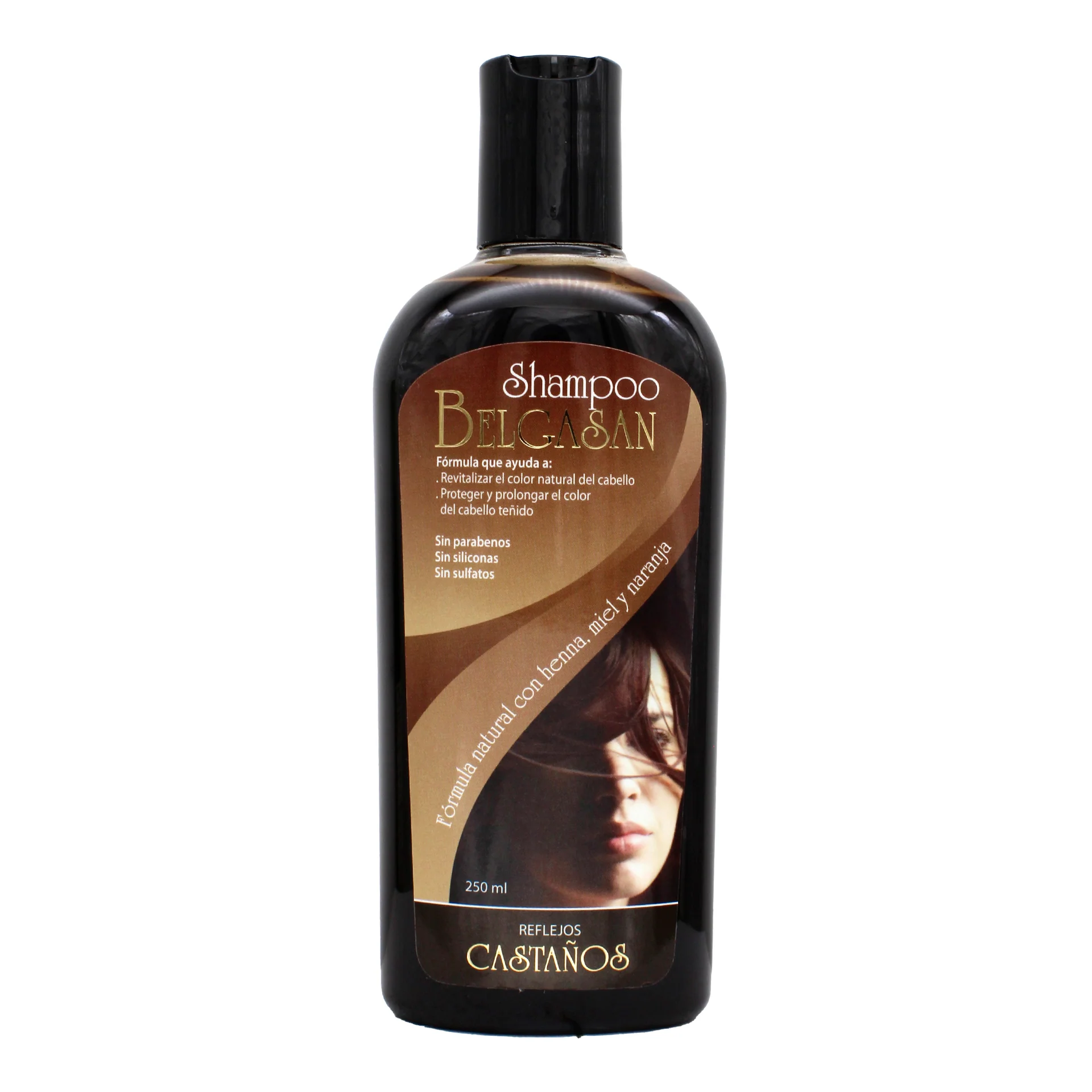 Belgasa Shampoo Castanos 250ml