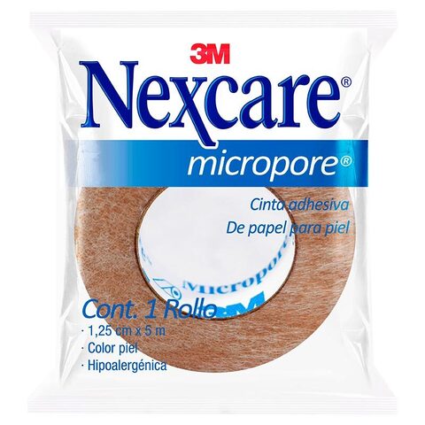 3m Nexcare Micropore Piel (1/2 Pulgada) 1.25cm X 5m