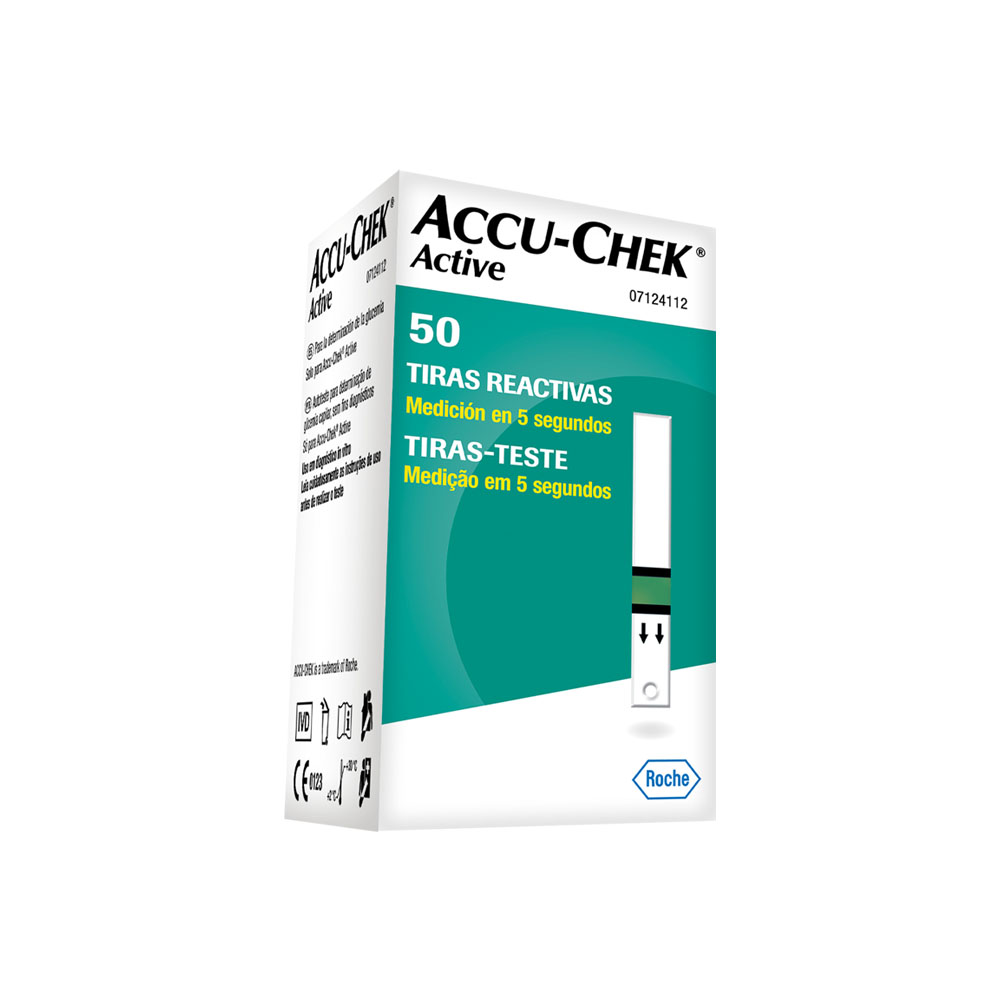 Accu-chek Active 50 Tiras Reactivas