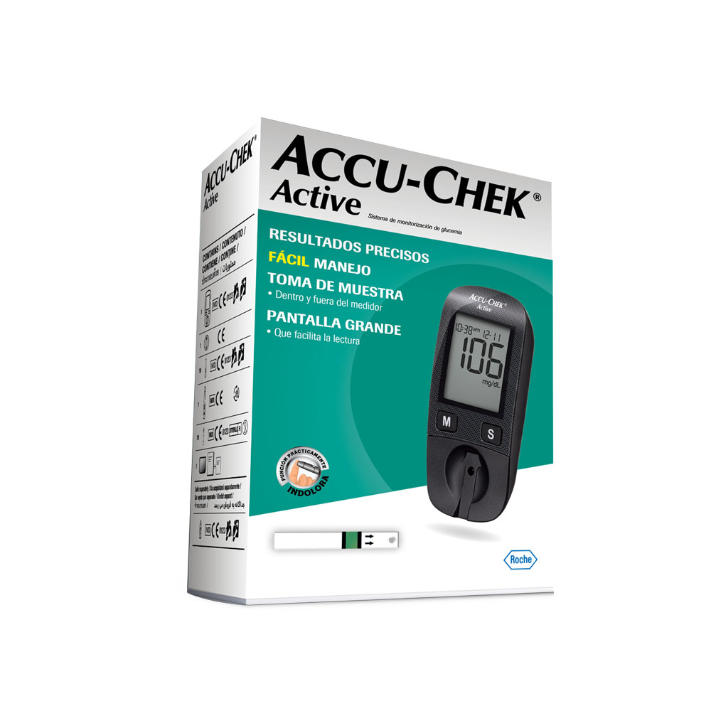Accu-chek Glucómetro Active Kit