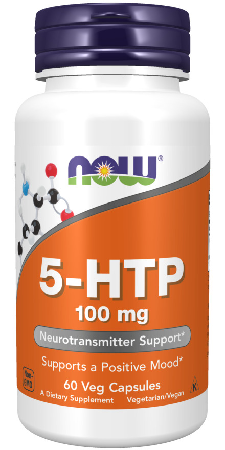 Now 5htp 100mg 60veg Caps