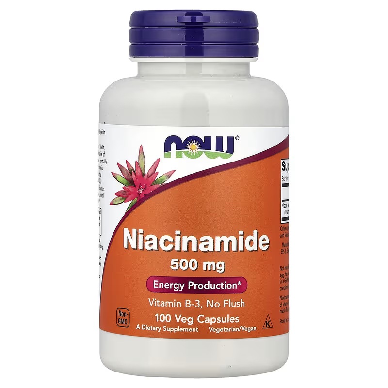 Now Niacinamide 500mg 100caps