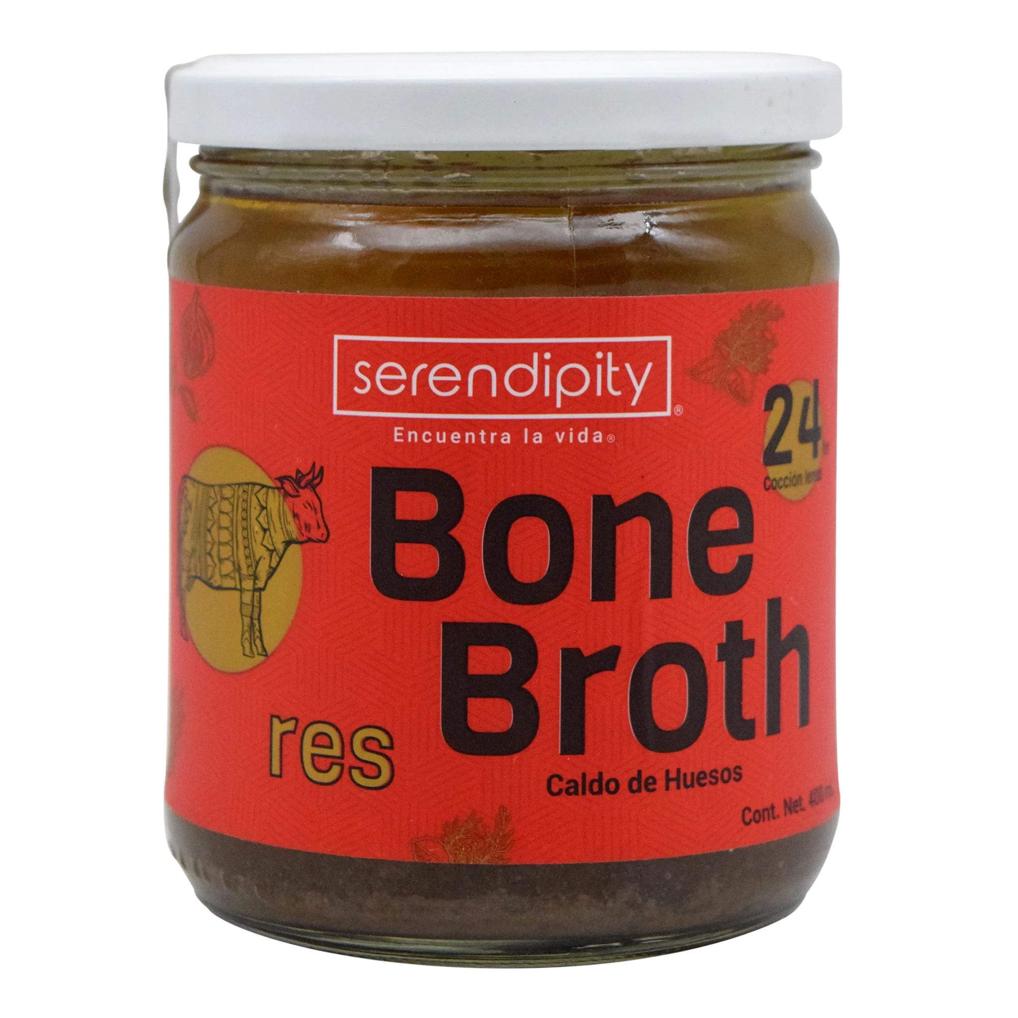 Bone Broth Caldo De Huesos Sabor Res 400 Ml