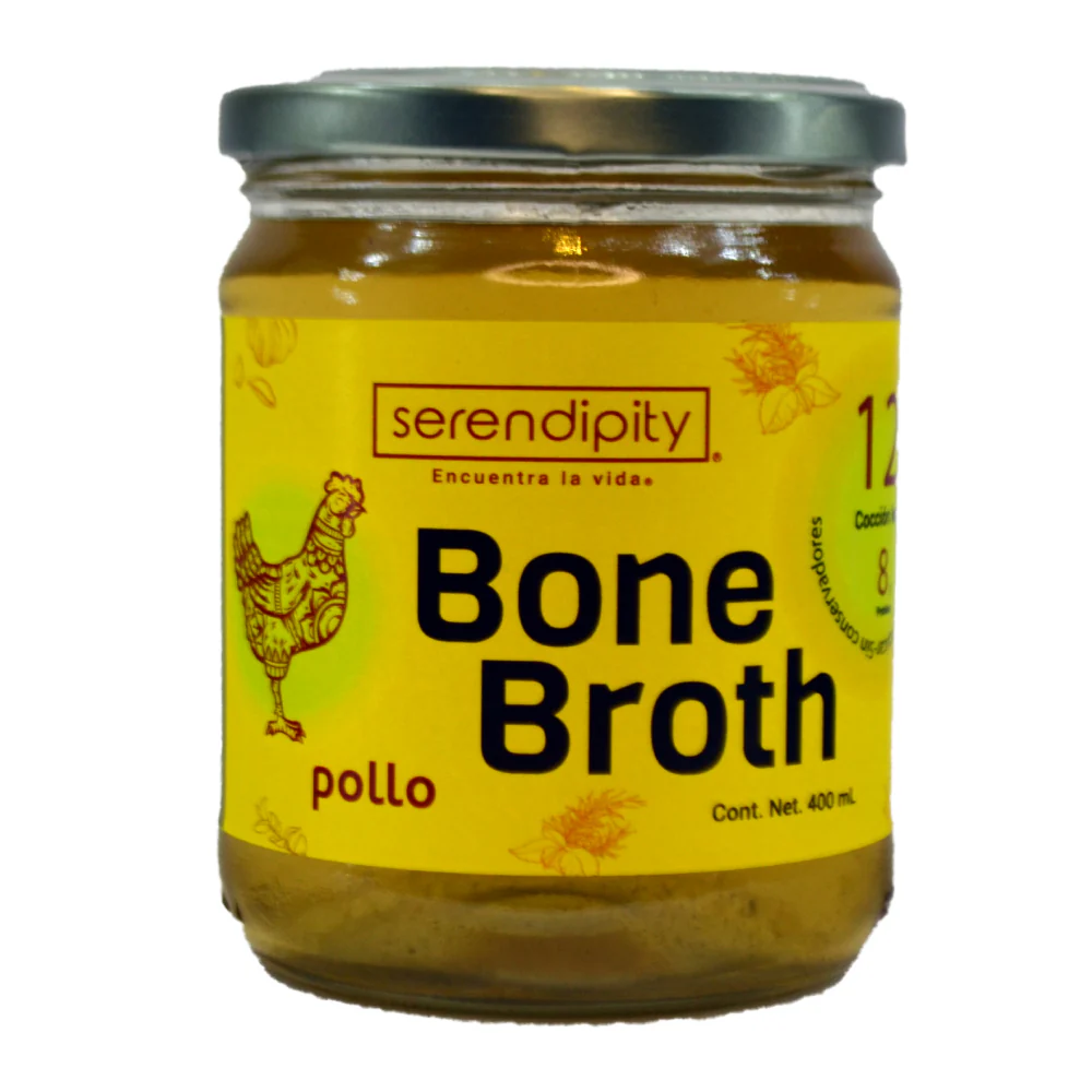 Bone Broth Caldo De Huesos Sabor Pollo 400 Ml