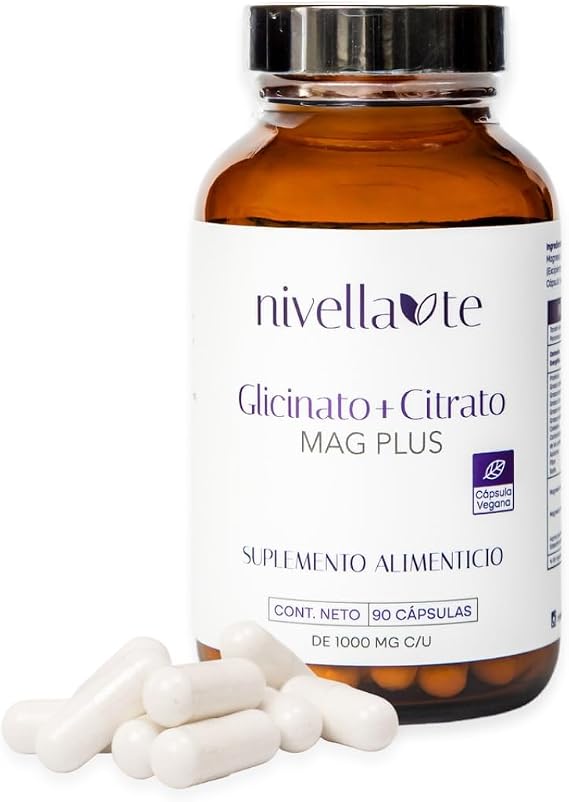 Nivella Glicinato+Citrato Mag Plus 90 Caps