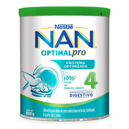 Nan Optipro 4 Fórmula Infantil Para Niños A Partir De 2 Años