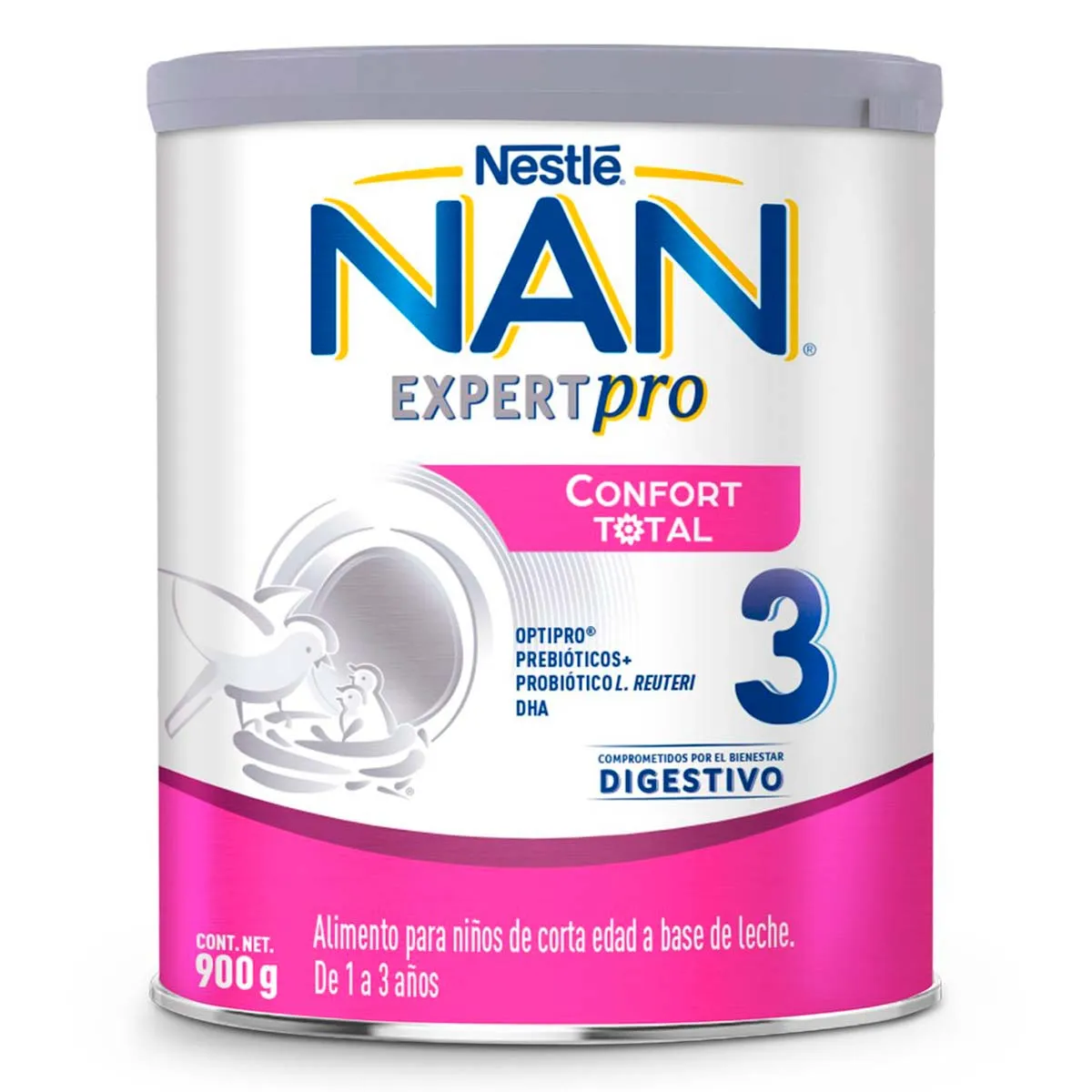 Nan Confort Total 3 Fórmula Infantil Para Niños De 1 A 3 Años