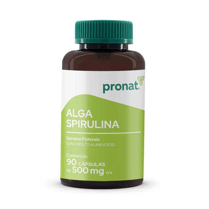 Alga Spirulina 500mg Caps 90