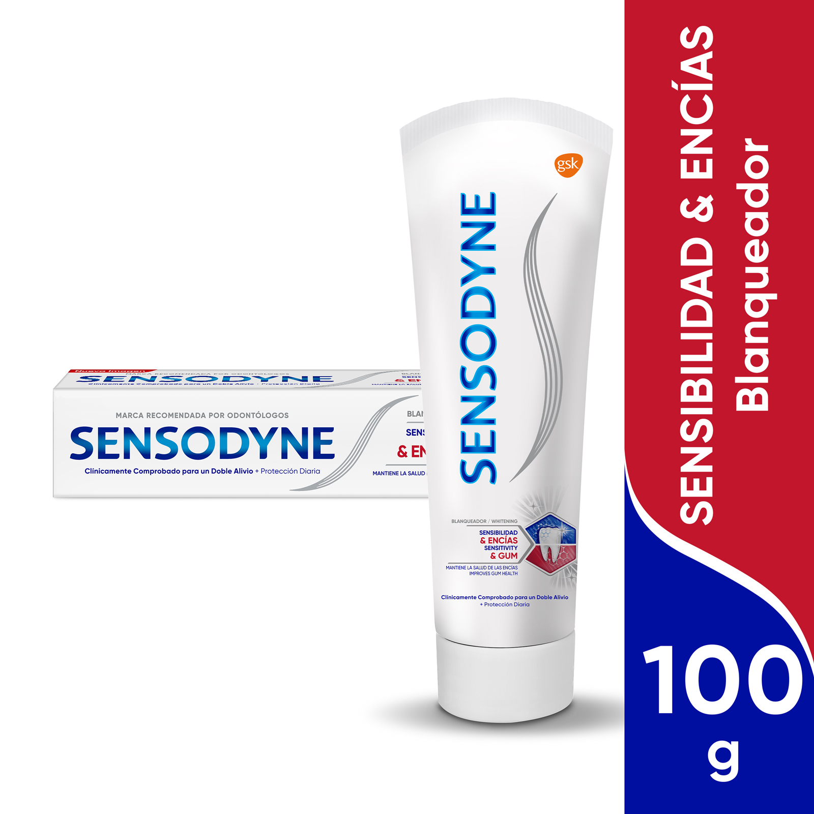 Sensodyne Sensibilidad Y Encías Pasta Dental Blanqueador