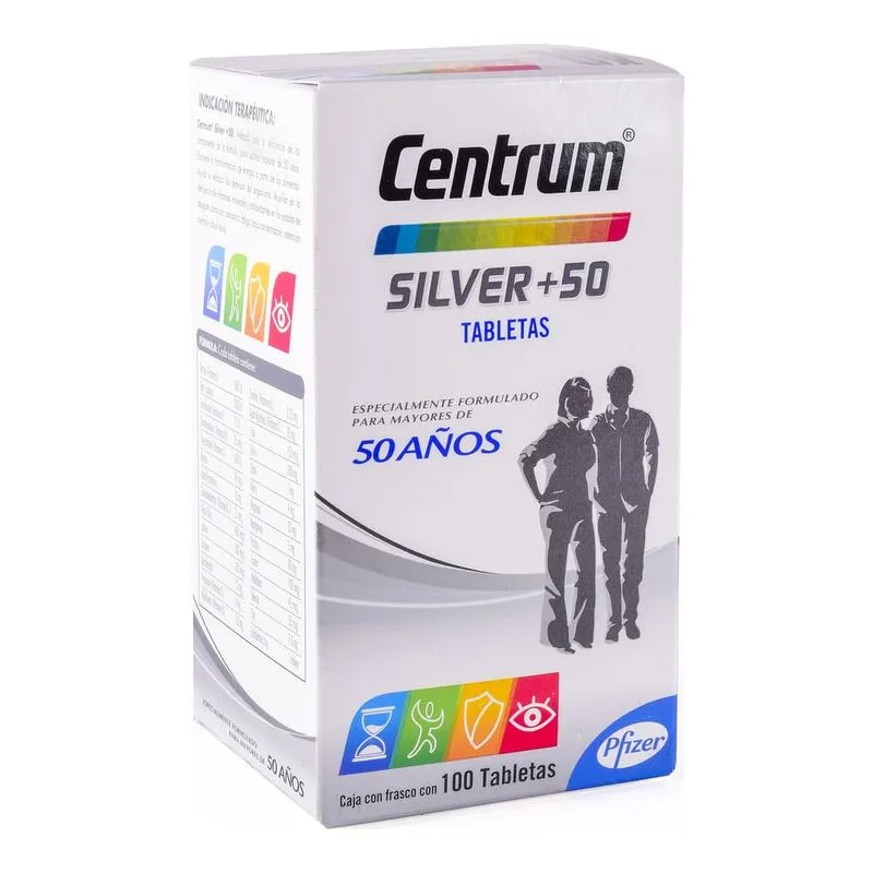 Centrum Silver Vitaminas Y Minerales