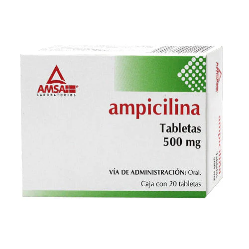 Ampicilina 500 Mg Tab 20