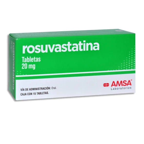 Rosuvastatina 20 Mg Tab 15