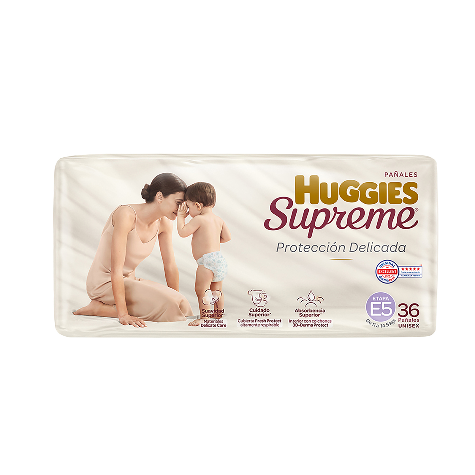 Huggies Supreme Pañales Unisex Etapa 5