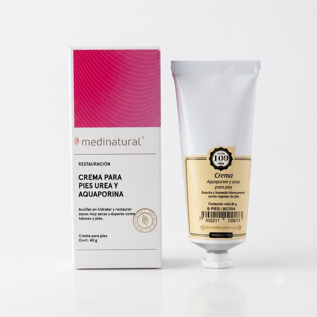 Medinatural Crema Ultra-dry Acuaporina + Urea 40 G
