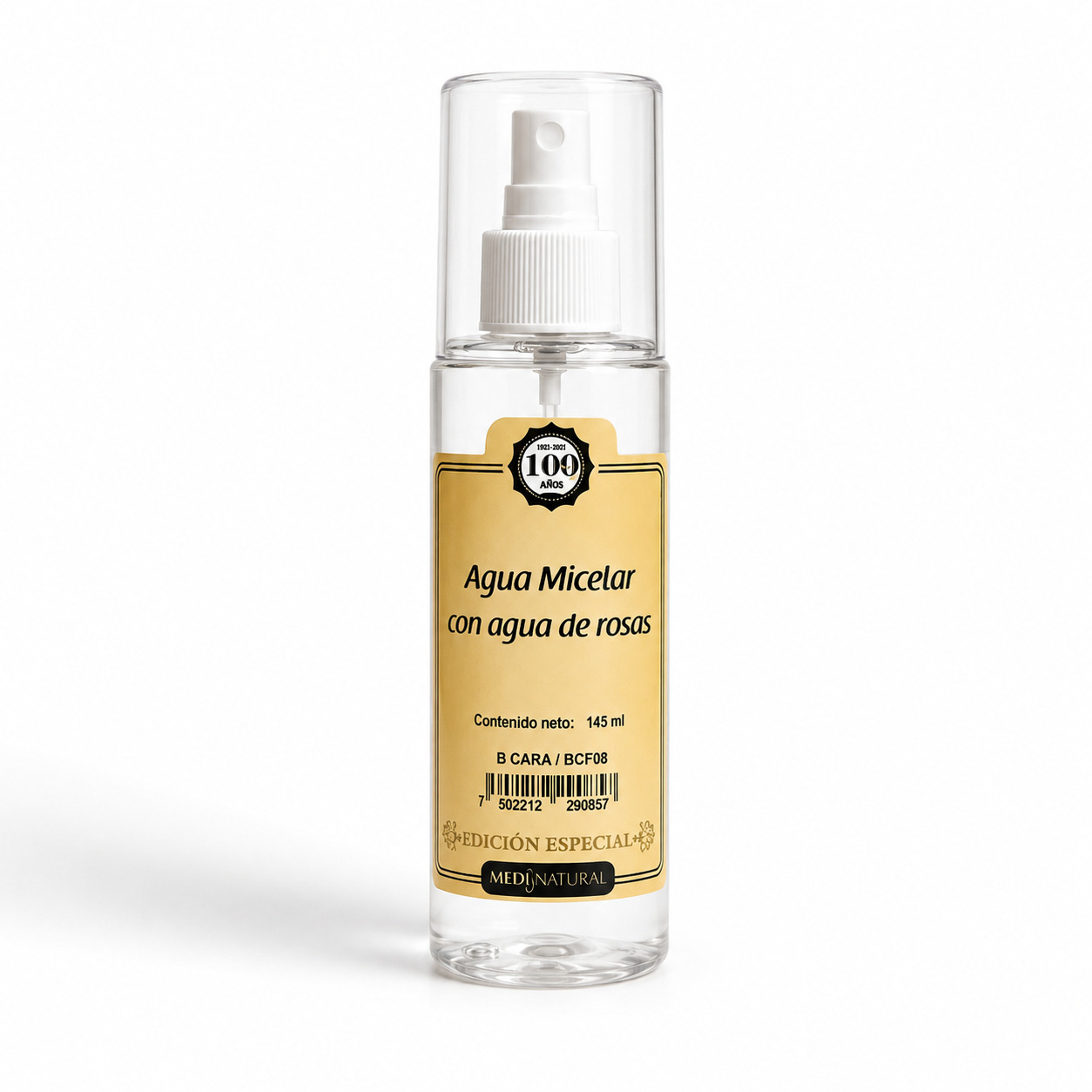 Medinatural Agua Micelar Con Agua De Rosas 145 Ml