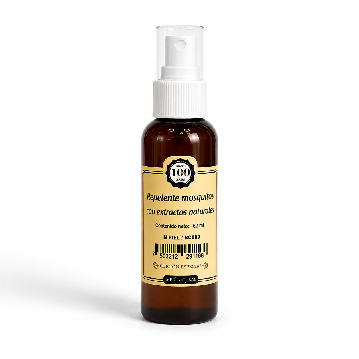 Medinatural Repelente De Mosquitos Con Extracto Natural 65 Ml