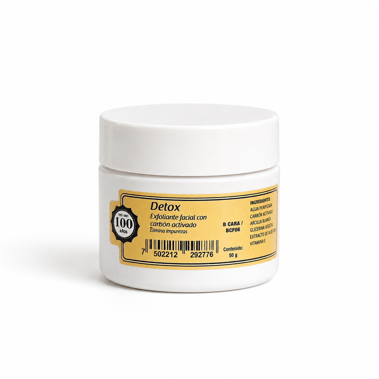 Medinatural Exfoliante Facial Con Carbón Activado 50 G
