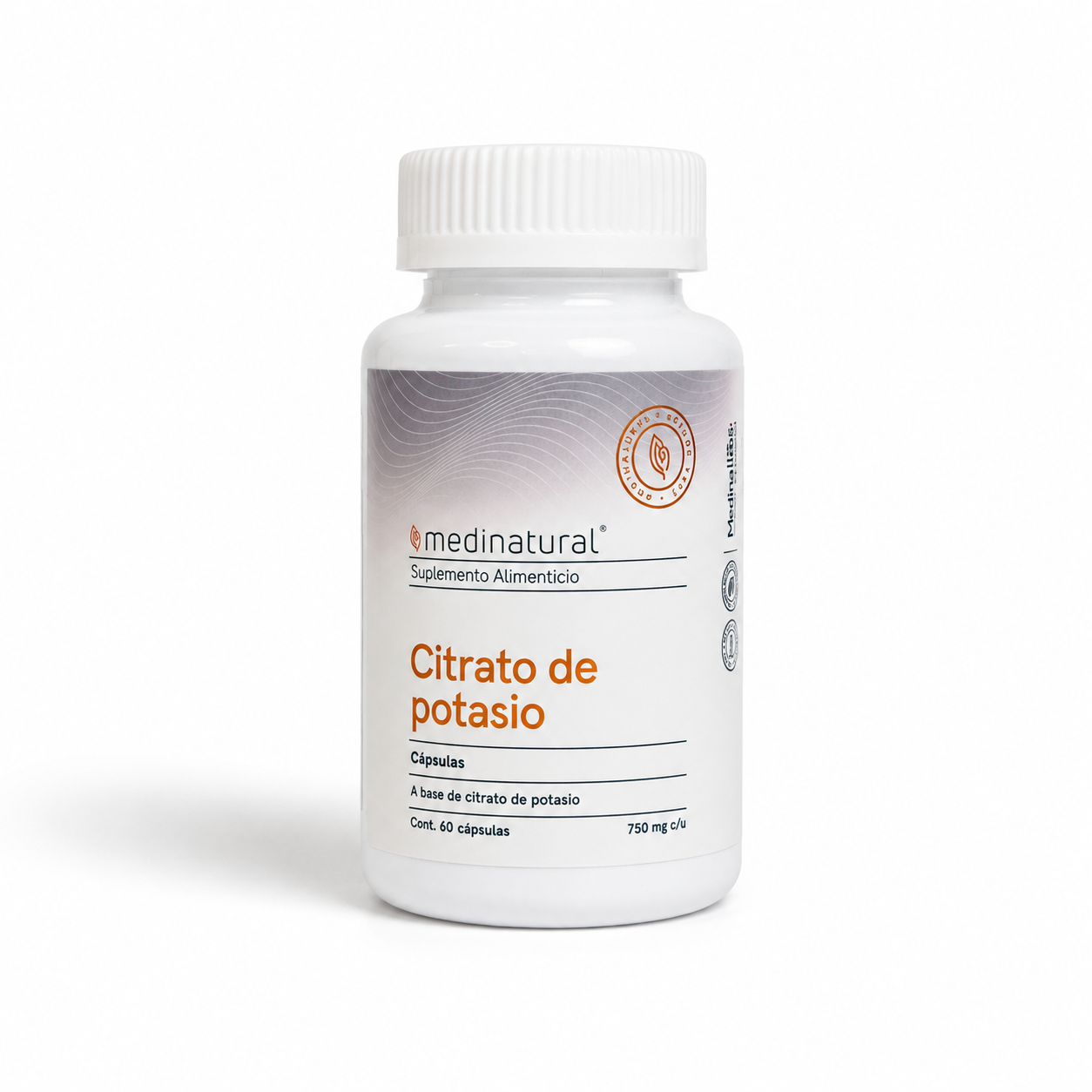 Medinatural Citrato De Potasio 60 Caps