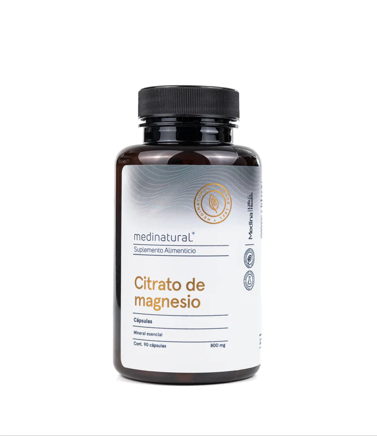 Medinatural Citrato De Magnesio 90 Caps