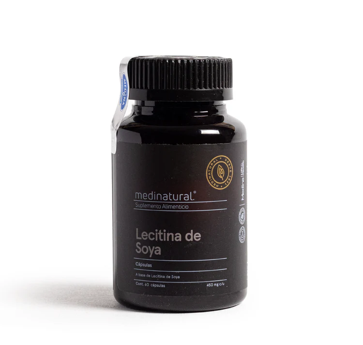 Medinatural Lecitina Soya Cap 1200mg