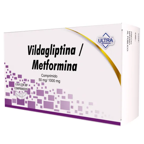 Vildaglitina/metformina