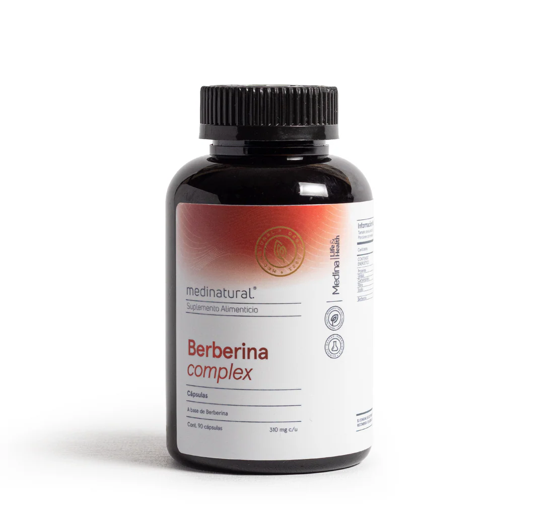 Medinatural Berberina Complex 90 Cápsulas 310m