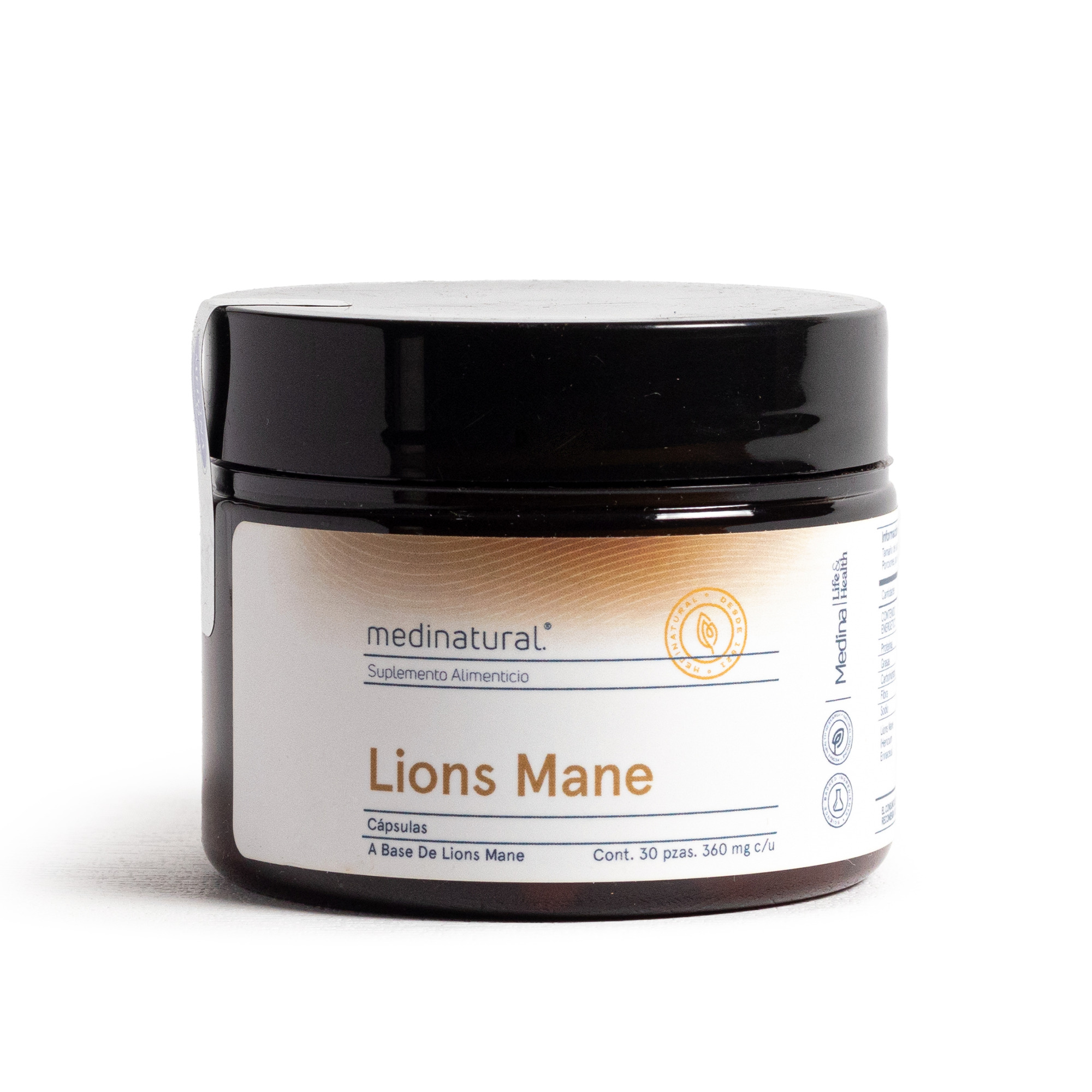 Medinatural Lions Mane Capsulas