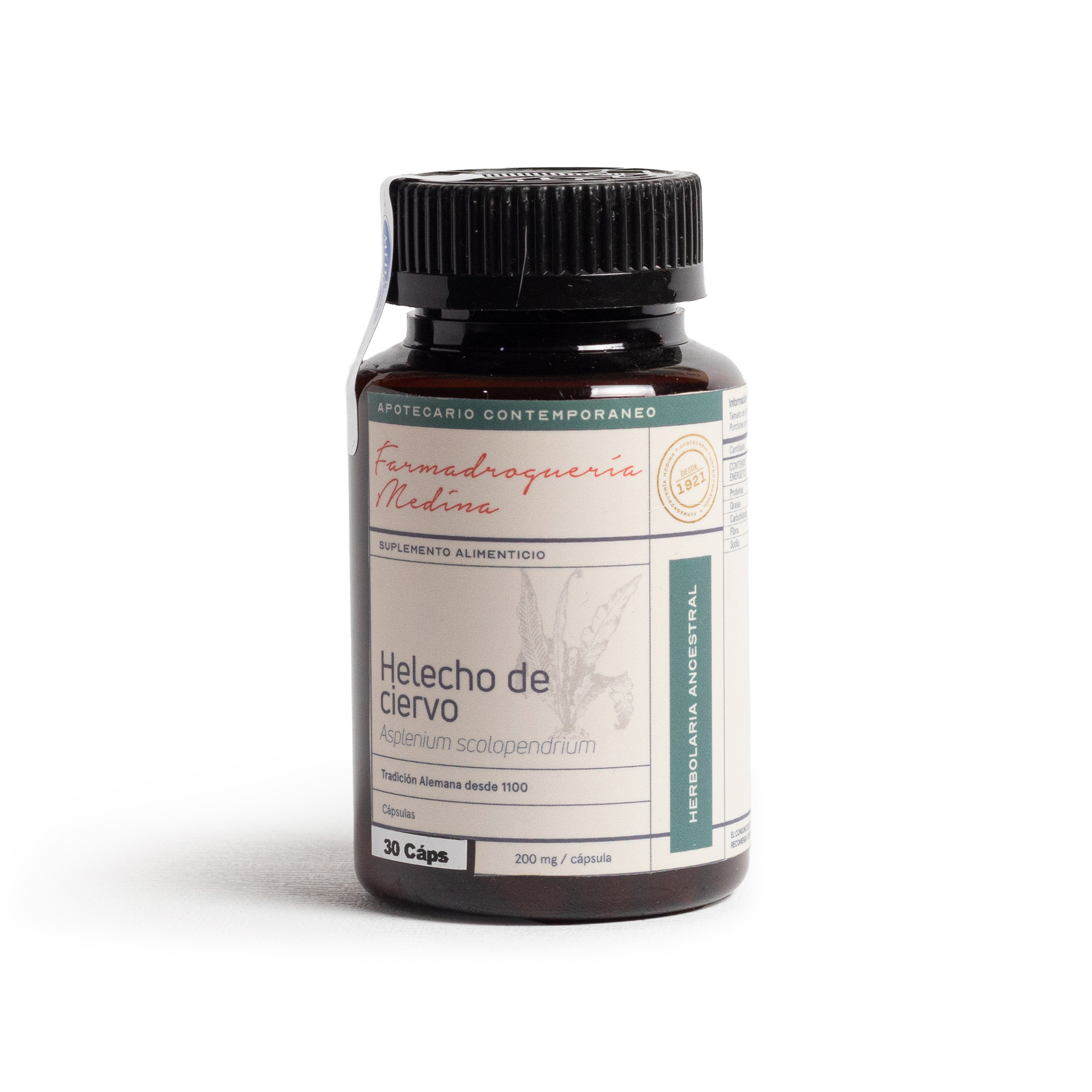Medinatural Medinatural Helecho Ciervo 200mg 90pz