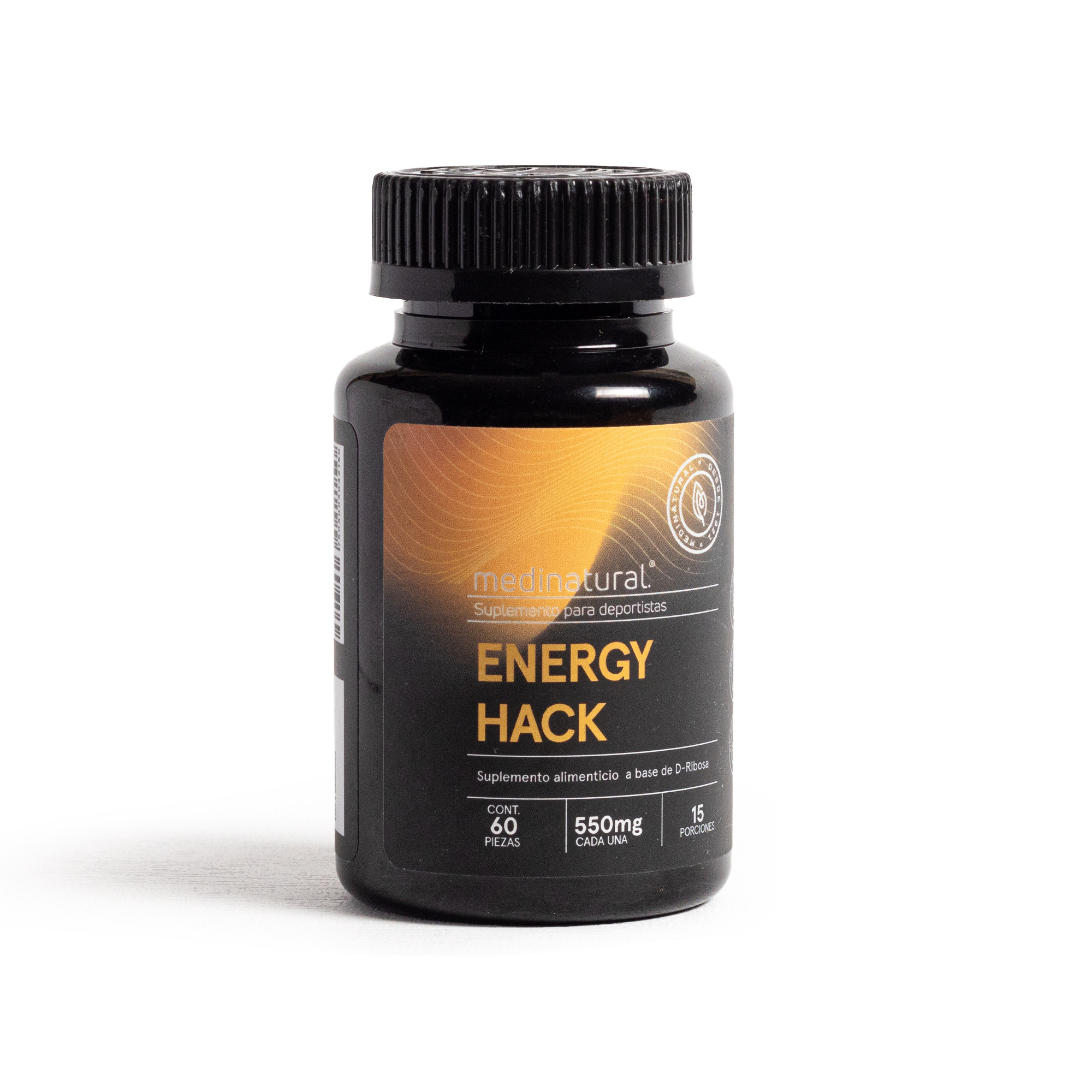 Medinatural Energy Hack 550 mg 60 pzas