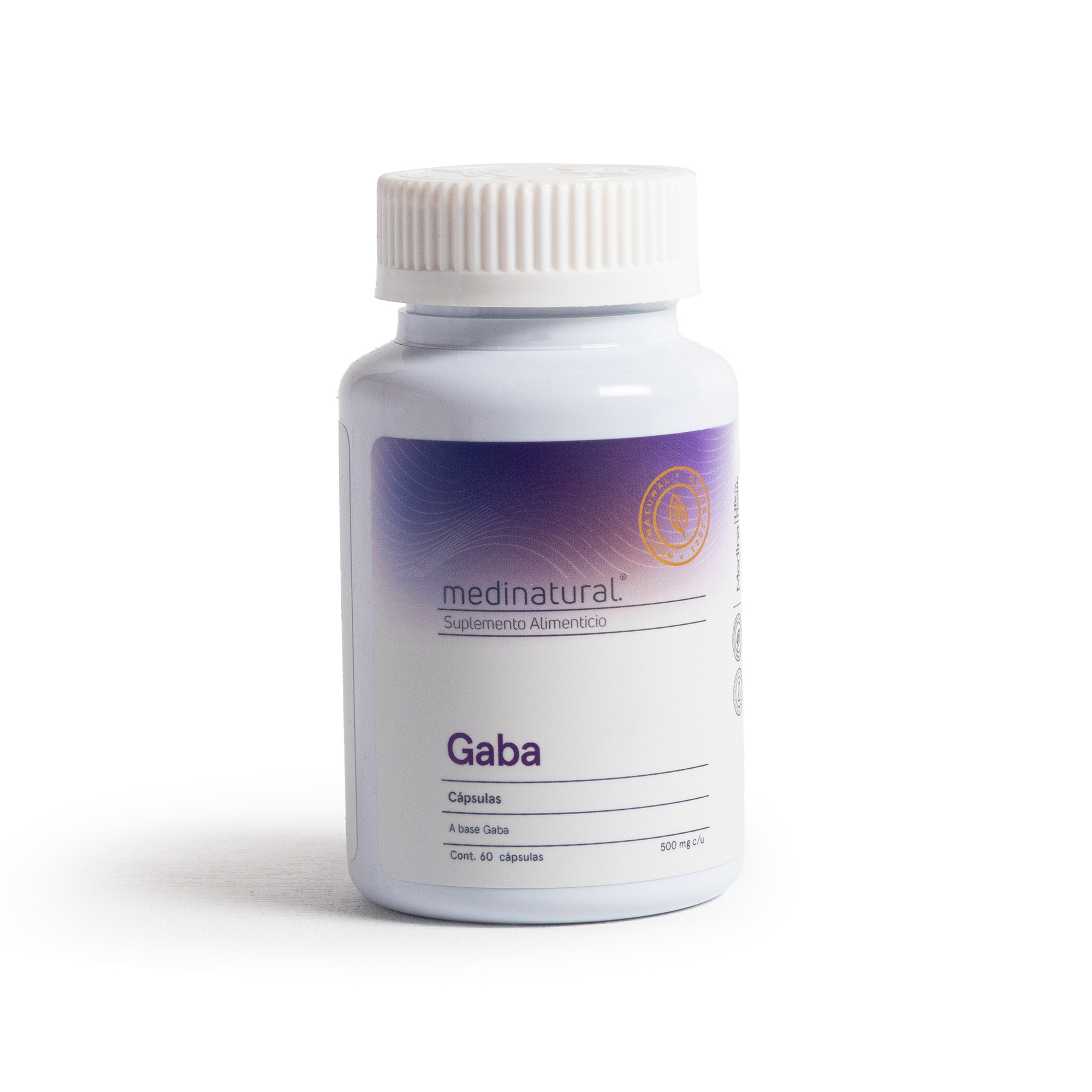 Medinatural Gaba 60 Cap 500 Mg C/u