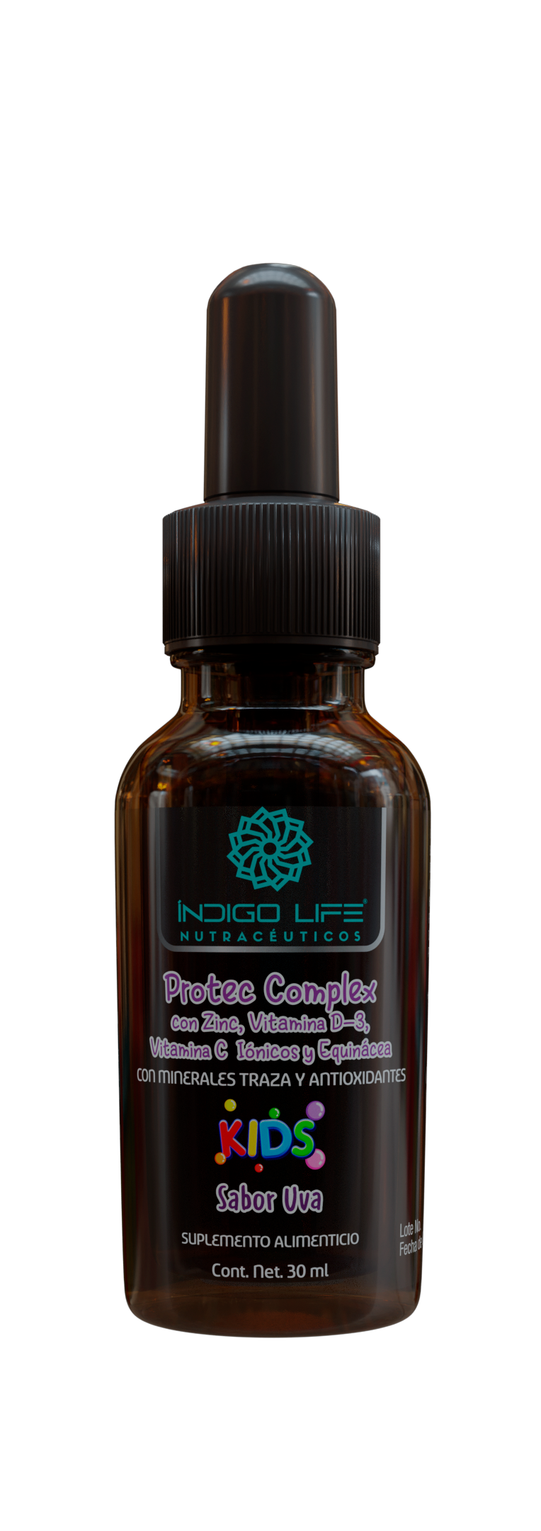 Protec Complex Kids (zinc, Vit D-3 , Vit C IÓnicos Y Equinacea) Frasco Gotero 30 Ml