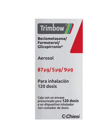 Trimbow 120 Dosis Inhalador
