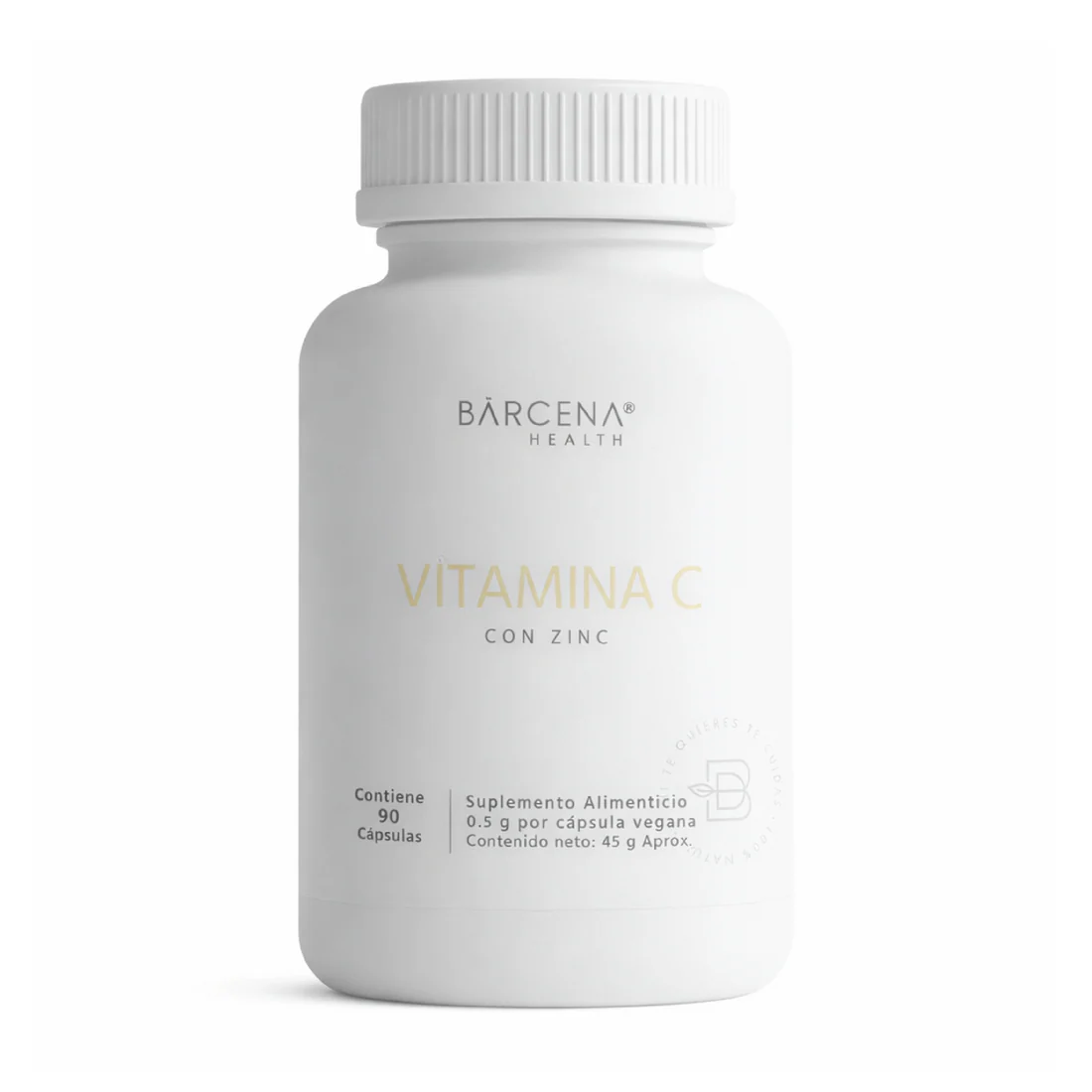 Barcena Vitamina C+zinc 90 Cápsulas