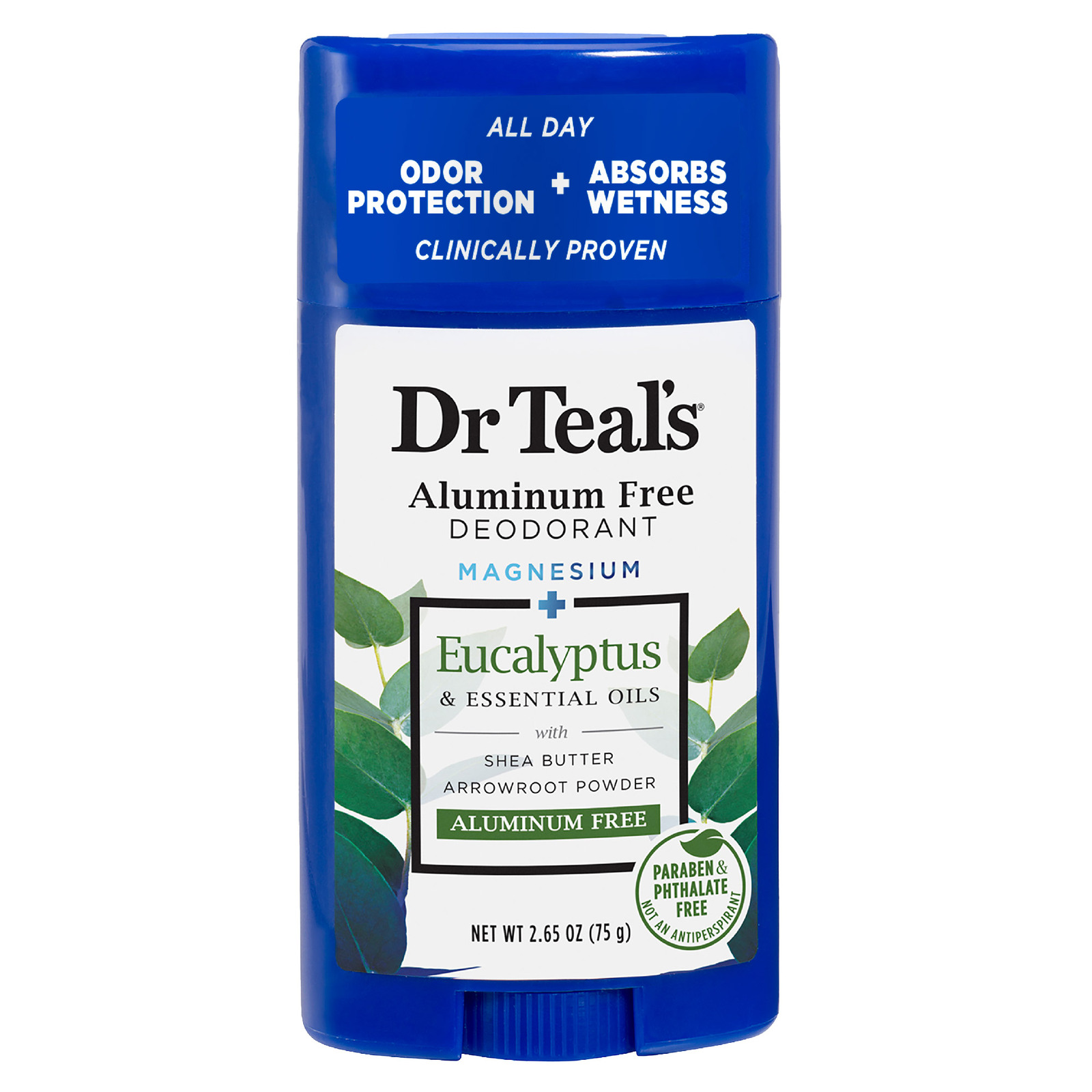 Dr Teal\'s Stick Desodorante Sin Aluminio Eucalipto 75g