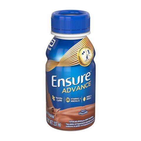 Ensure Advance Alimentación Especializada Líquida Única Con Hmb, Chocolate