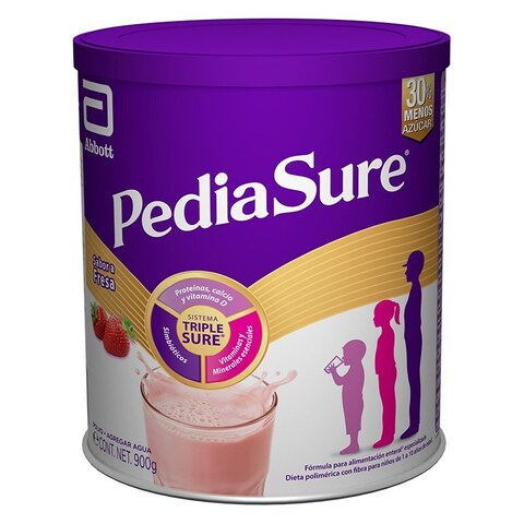 Pediasure Alimentación Especializada En Polvo Para Niños De 1 A 10 Años, Fresa