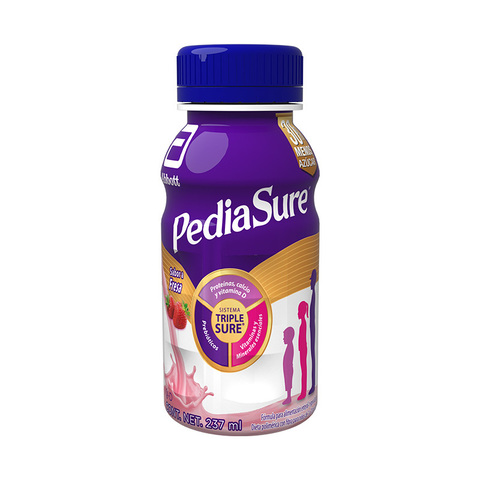 Pediasure Alimentación Especializada Líquida Para Niños De 1 A 10 Años, Fresa