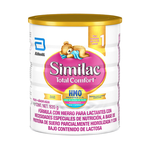Similac Total Comfort Etapa 1 Fórmula Infantil Para Bebés De 0 A 12 Meses Con Hmo