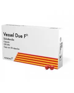 Vessel Due F 50 Cápsulas Caja