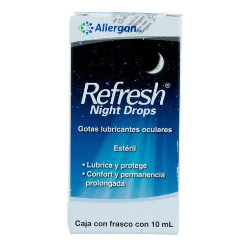 Refresh Night Drops Gotas Lubricantes Oculares