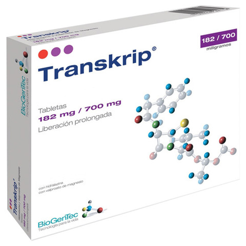 Transkrip 56 Tabletas Caja