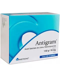 Antigram Polvo 10 Sobres Caja