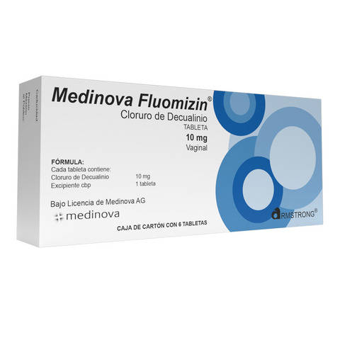 Medinova Fluomizin 6 Tabletas Caja