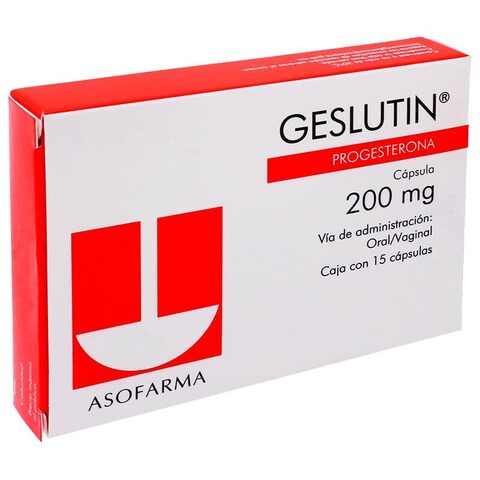 Geslutin 15 Cápsulas Caja
