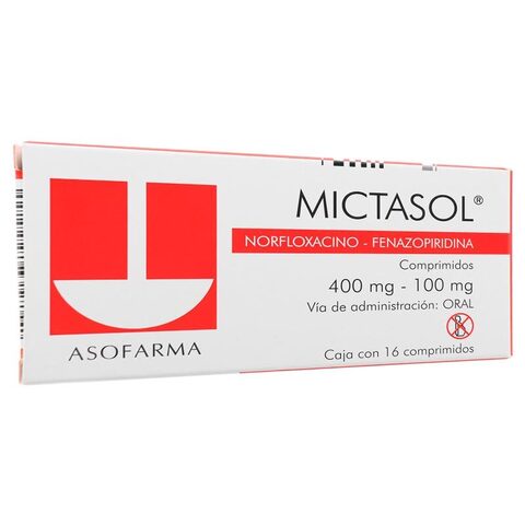 Mictasol 16 Comprimidos Caja