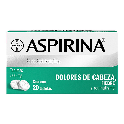 Aspirina Para Dolor De Cabeza, Fiebre Y Reumatismo