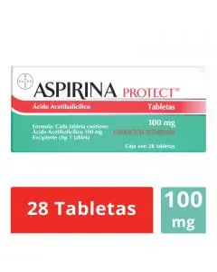 Aspirina Protect 28 Tableta Caja