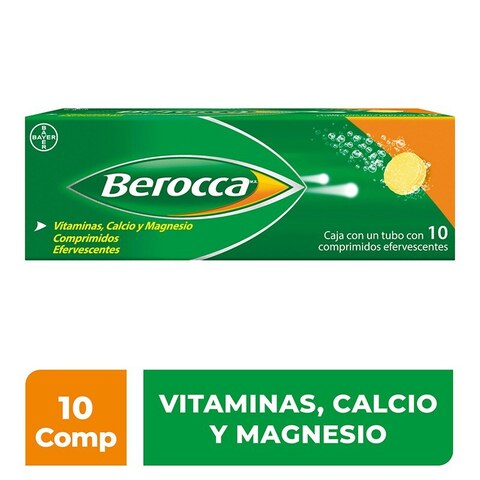 Berocca Efervescente Vitaminas Y Minerales Para Periodos De Estrés
