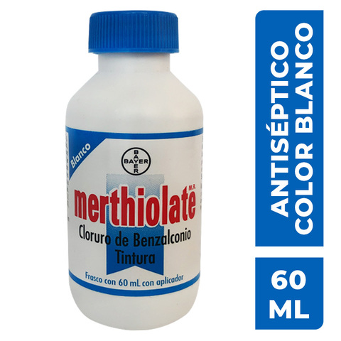 Merthiolate Antiséptico Blanco
